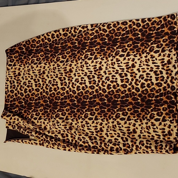 Leopard pencil skirt - Picture 2 of 8